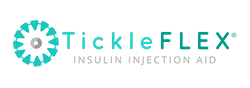 Tickleflex insulina ayuda lapicero diabetes