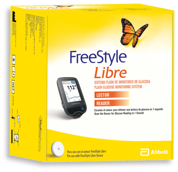 Freestyle libre sensor glucosa abbott diabetes